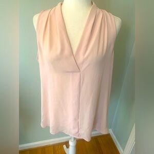Vince Camuto peach sleeveless tunic, size L
